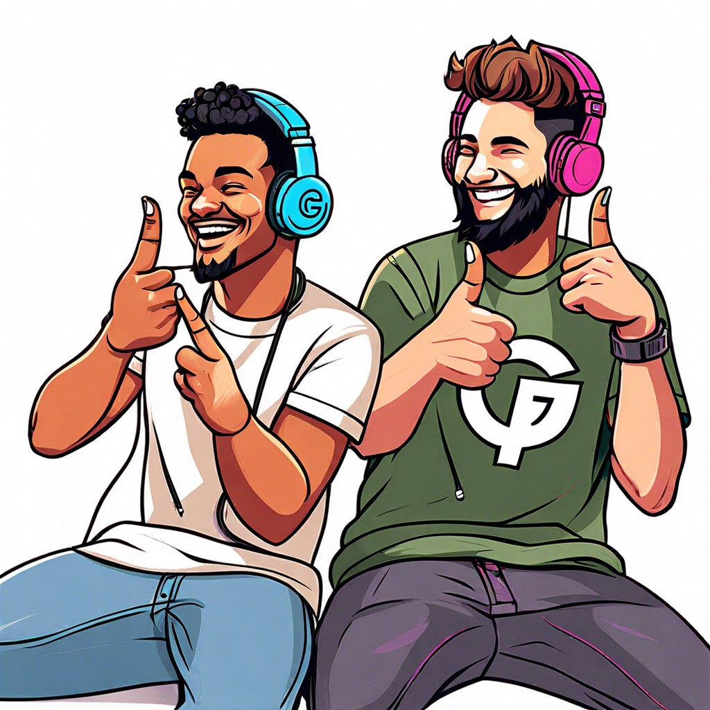 acknowledge with another gg