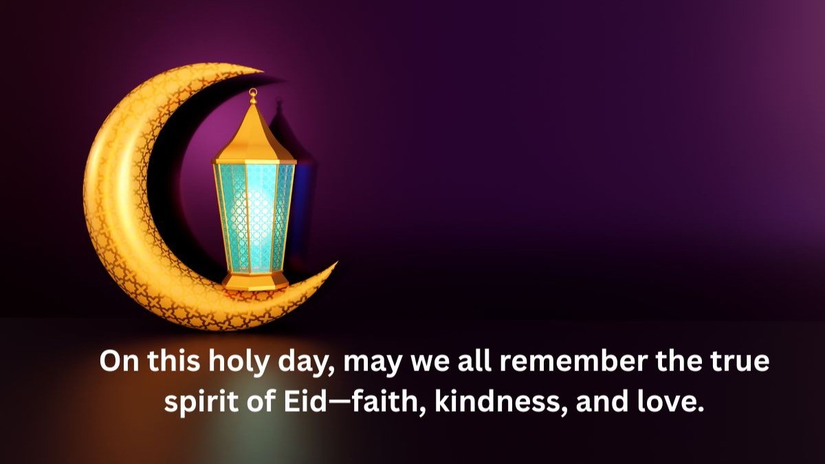 Response to Eid al Adha