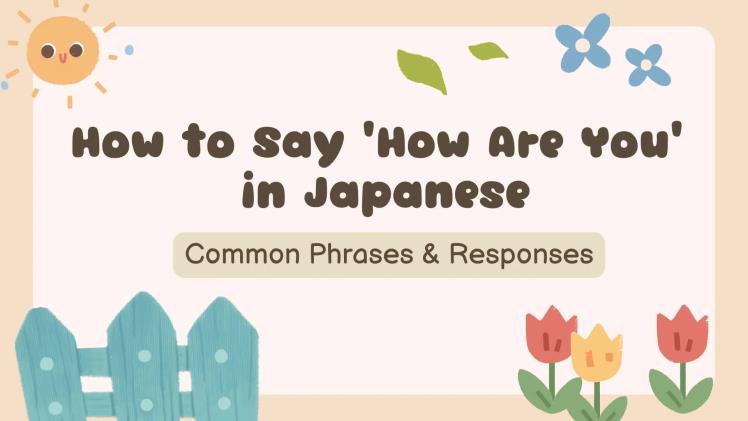 Response to Genki Desu Ka: 10 Fun and Polite Ways to Answer