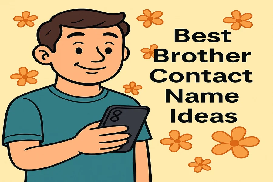 Brother Contact Name Ideas